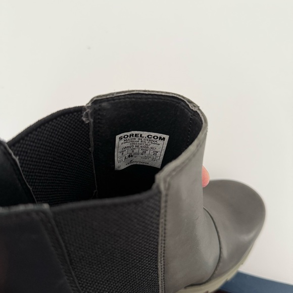 SOREL WOMENS JOAN OF ARCTIC WEDGE III CHELSEA BOOTIE SIZE 8 - Picture 7 of 8